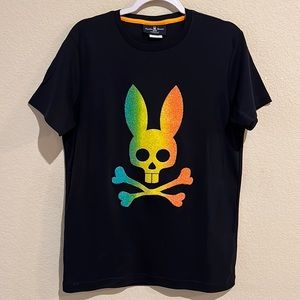 Psycho Bunny men’s blue t-shirt , short sleeve. Size M=5